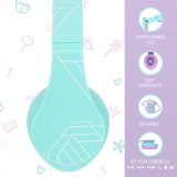 PowerLocus P2 Kids Headphones turquoise/purple #4