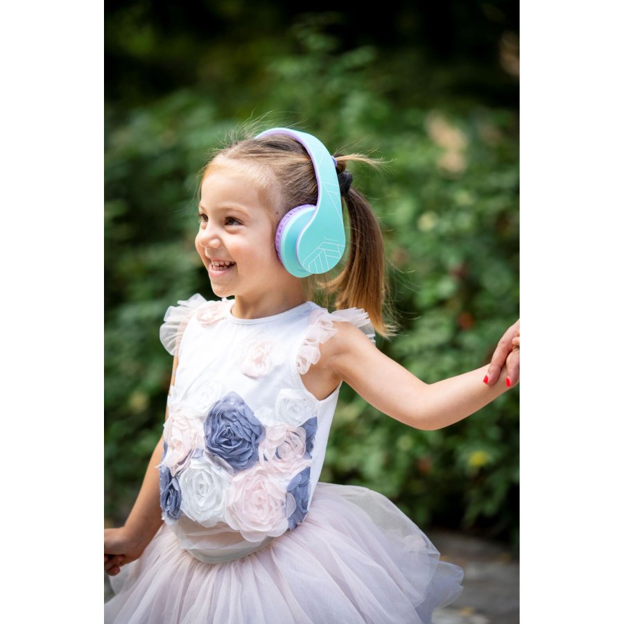 PowerLocus P2 Kids Headphones turquoise/purple #8