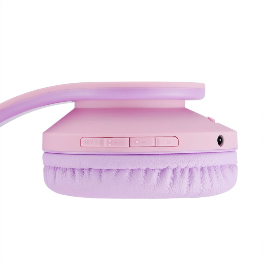 PowerLocus P2 Kids Headphones purple/pink with Ears #5