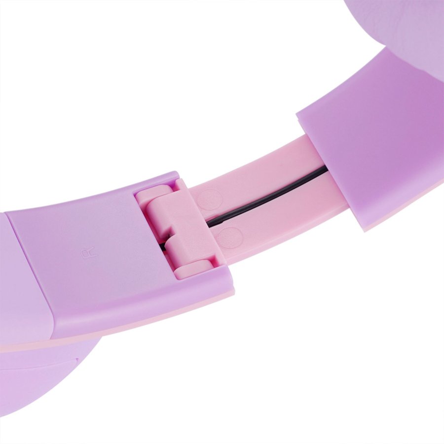 PowerLocus P2 Kids Headphones purple/pink with Ears #6