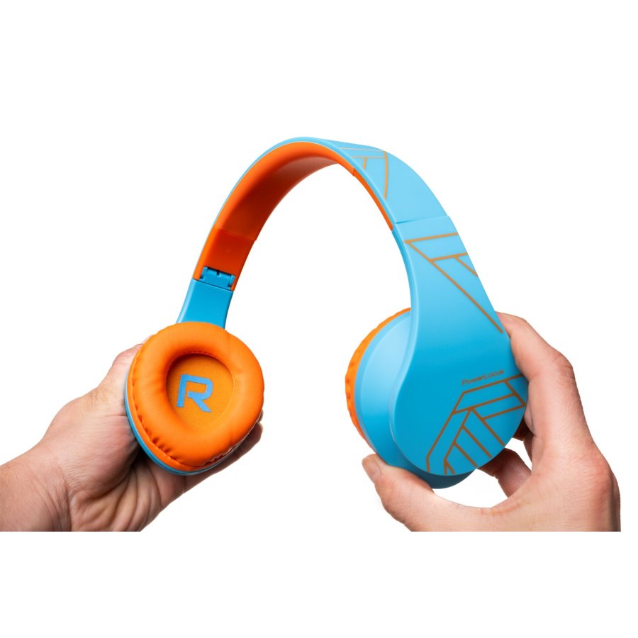PowerLocus P2 Kids Headphones blue/orange #6