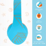 PowerLocus P2 Kids Headphones blue/orange #9
