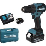 Makita DHP490RFX3 Akku-Schlagbohrschrauber #1