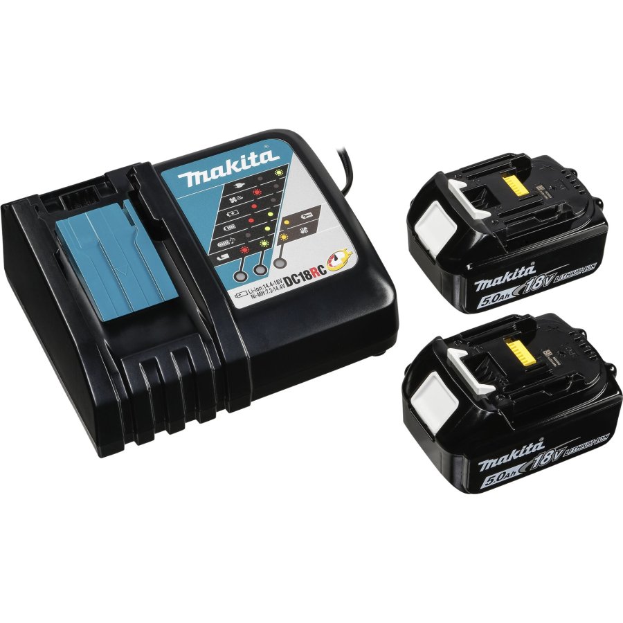 Makita DLX2533TJ Akku-Kombo-Kit DDF489 + DTW300 + 2x5Ah + Makpac #131