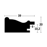 Nielsen Accent Vintage     30x30 Wood black 3233103 #2