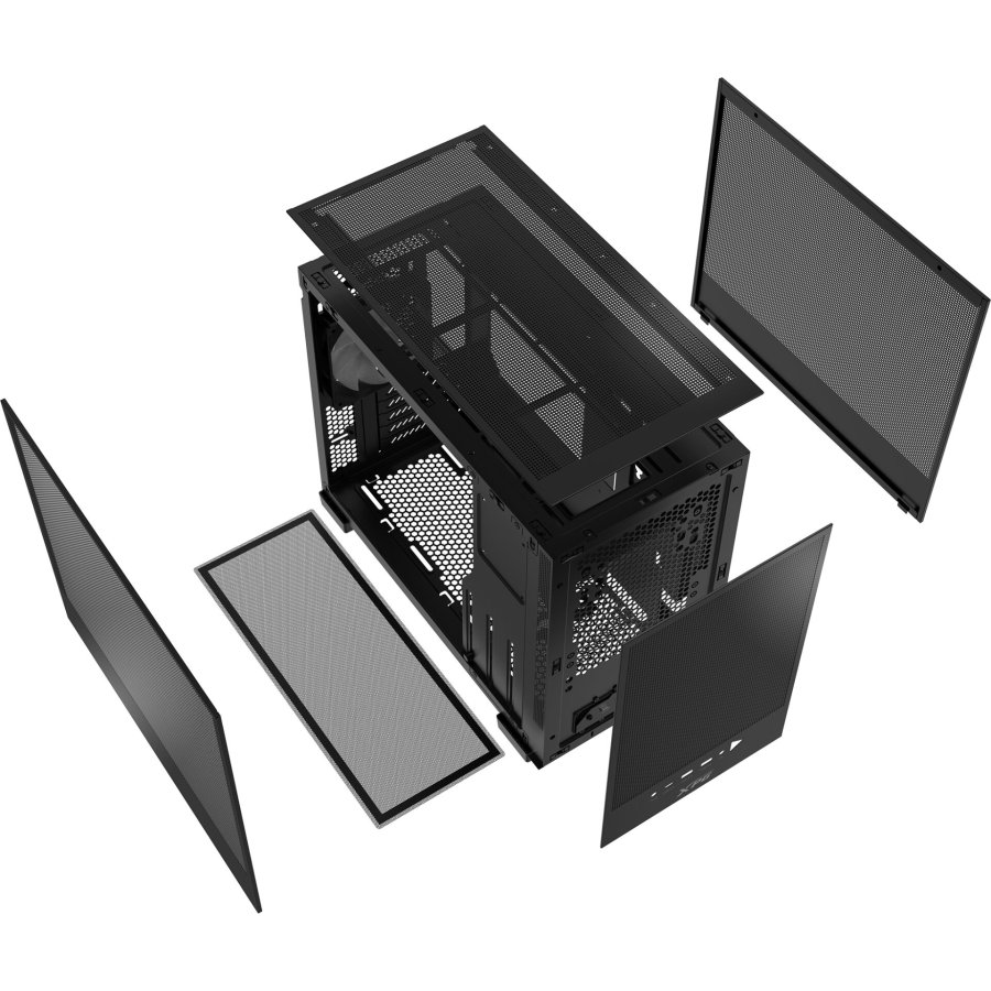 ADATA XPG VALOR MESH NANO MID TOWER BLACK #7