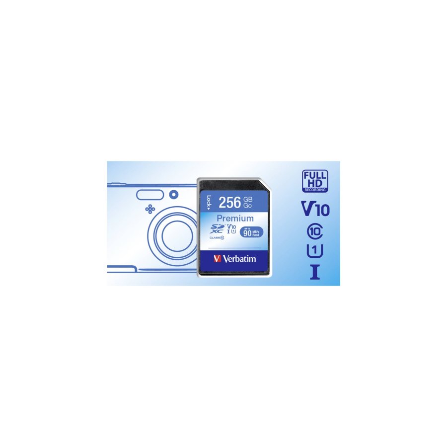 Verbatim SDXC Card 256GB Class 10 #3