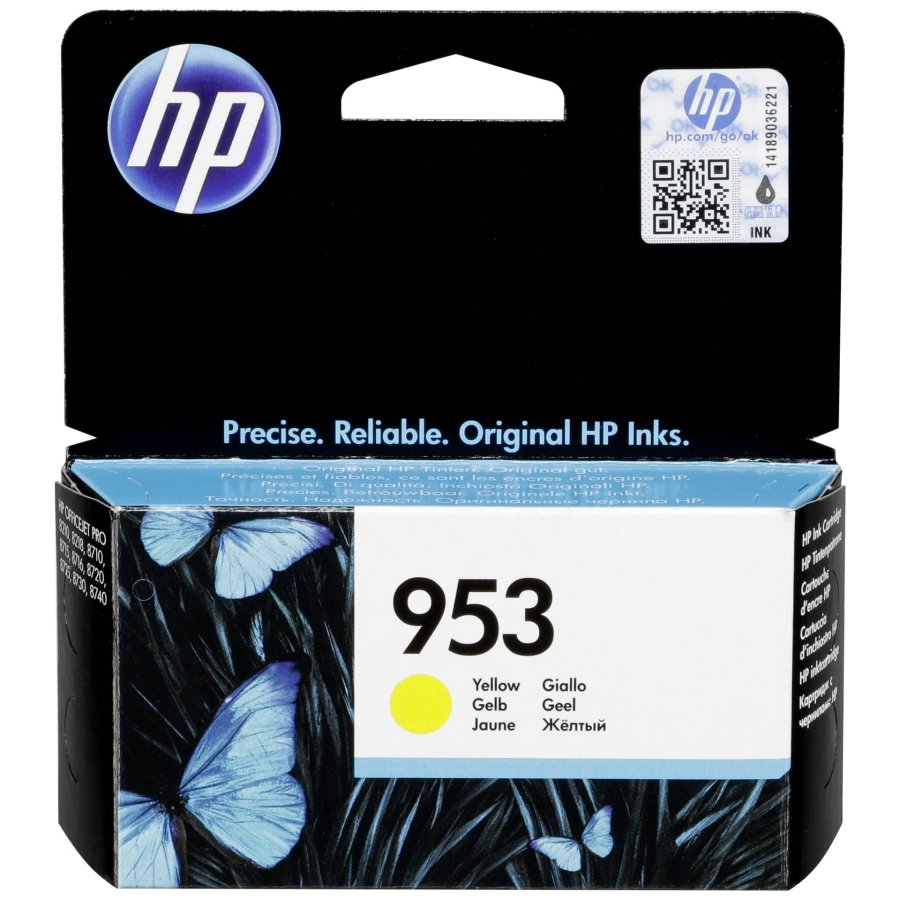 HP Original 953-bl�kpatron, gul #1