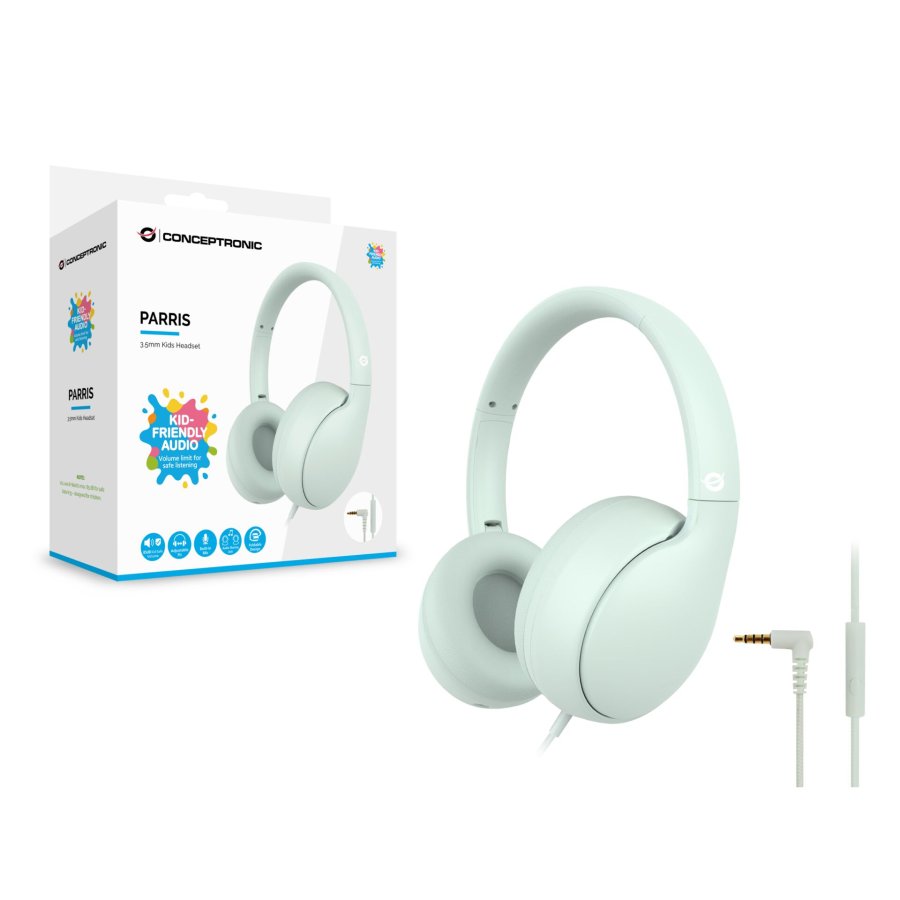 Conceptronic PARRIS04GT 3,5mm Kids Headset #2