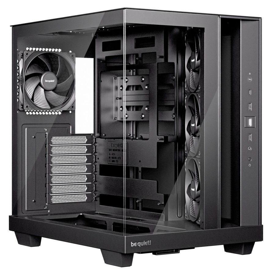 be quiet! LIGHT BASE 500 Black Gehäuse #1