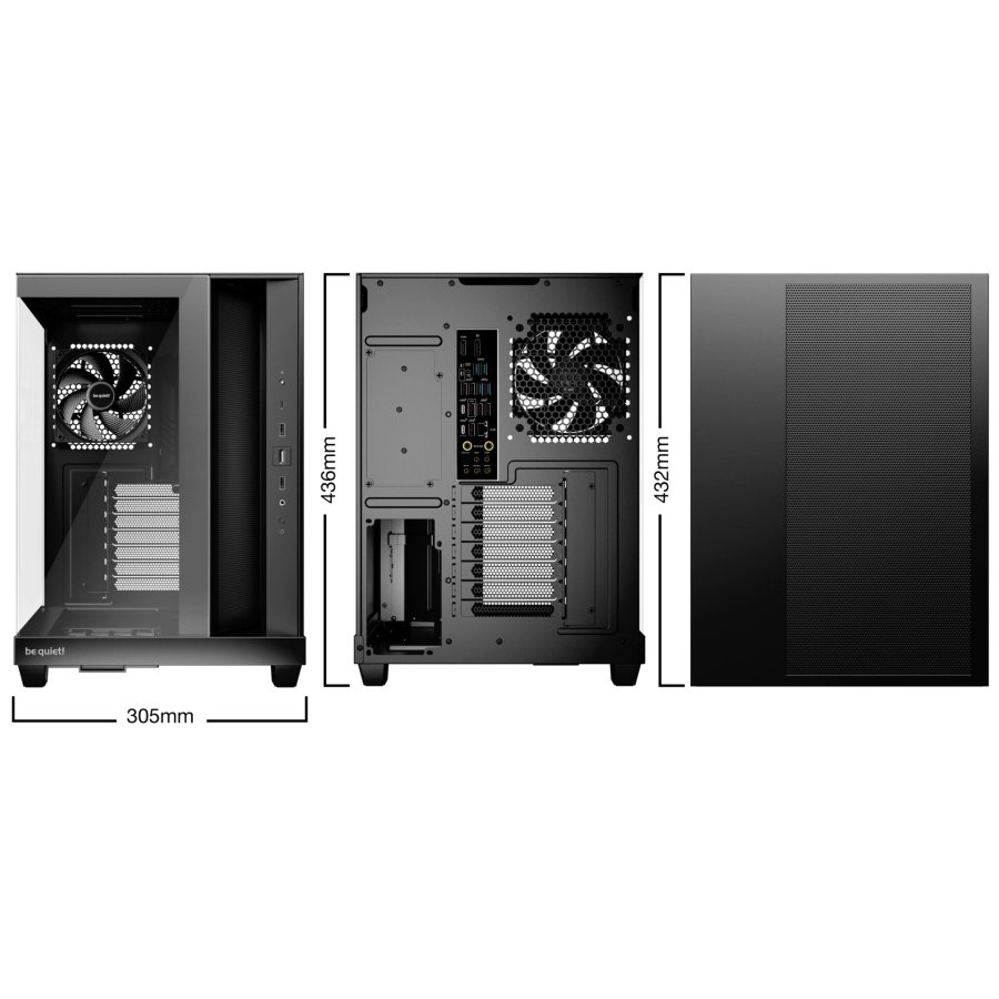 be quiet! LIGHT BASE 500 Black Gehäuse #7