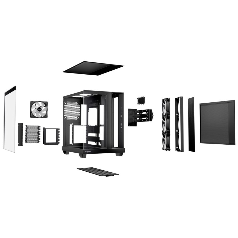 be quiet! LIGHT BASE 500 LX Black Gehäuse #5