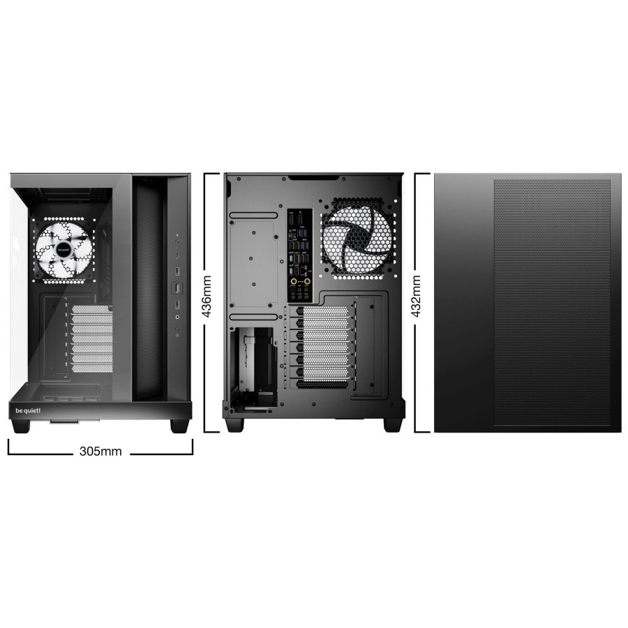 be quiet! LIGHT BASE 500 LX Black Gehäuse #7
