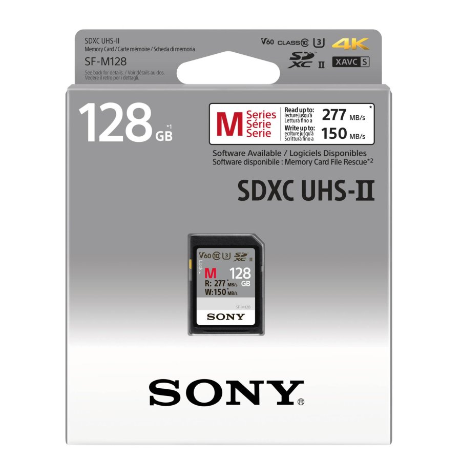 Sony SDXC M series         128GB UHS-II Class 10 U3 V60 #2