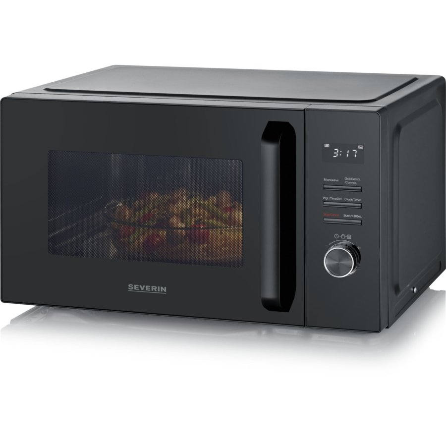Severin MW 7798          schwarz Mikrowelle #6