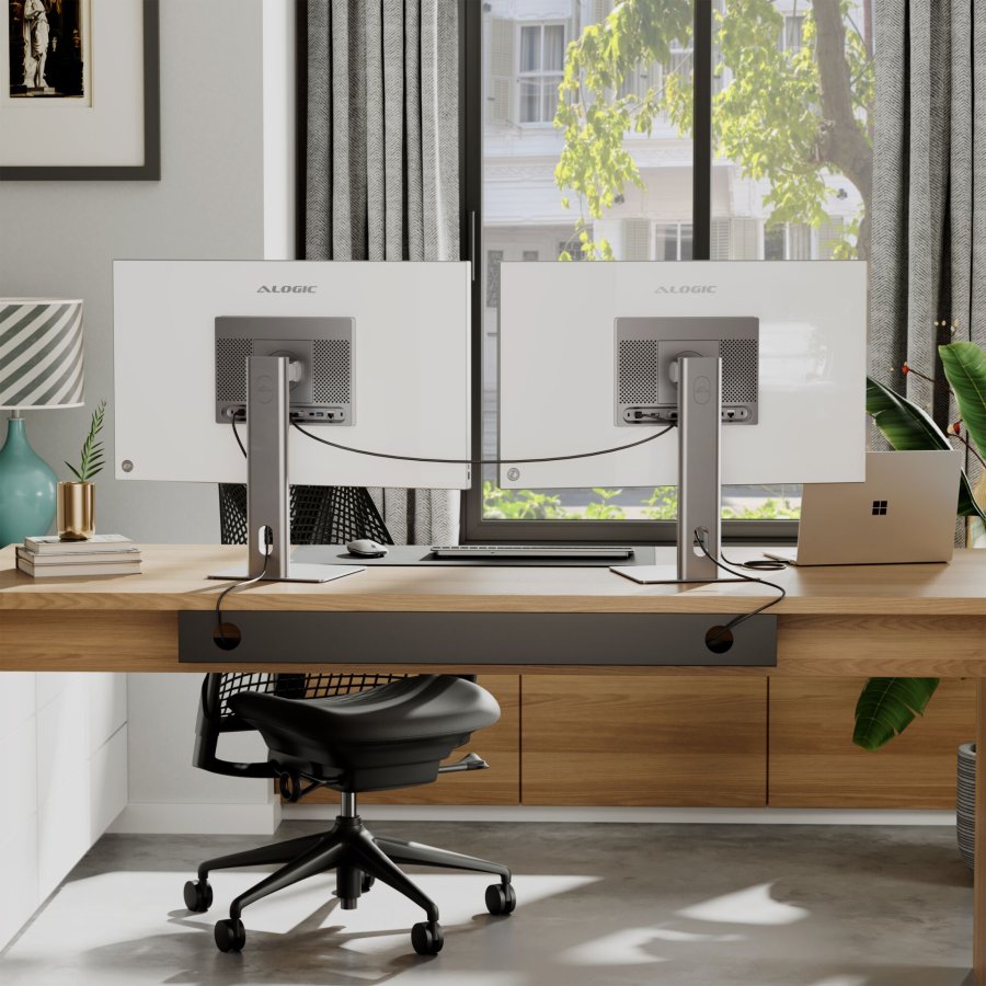 Alogic ASPEKT 32  UHD Matt Docking Monitor Silver #7