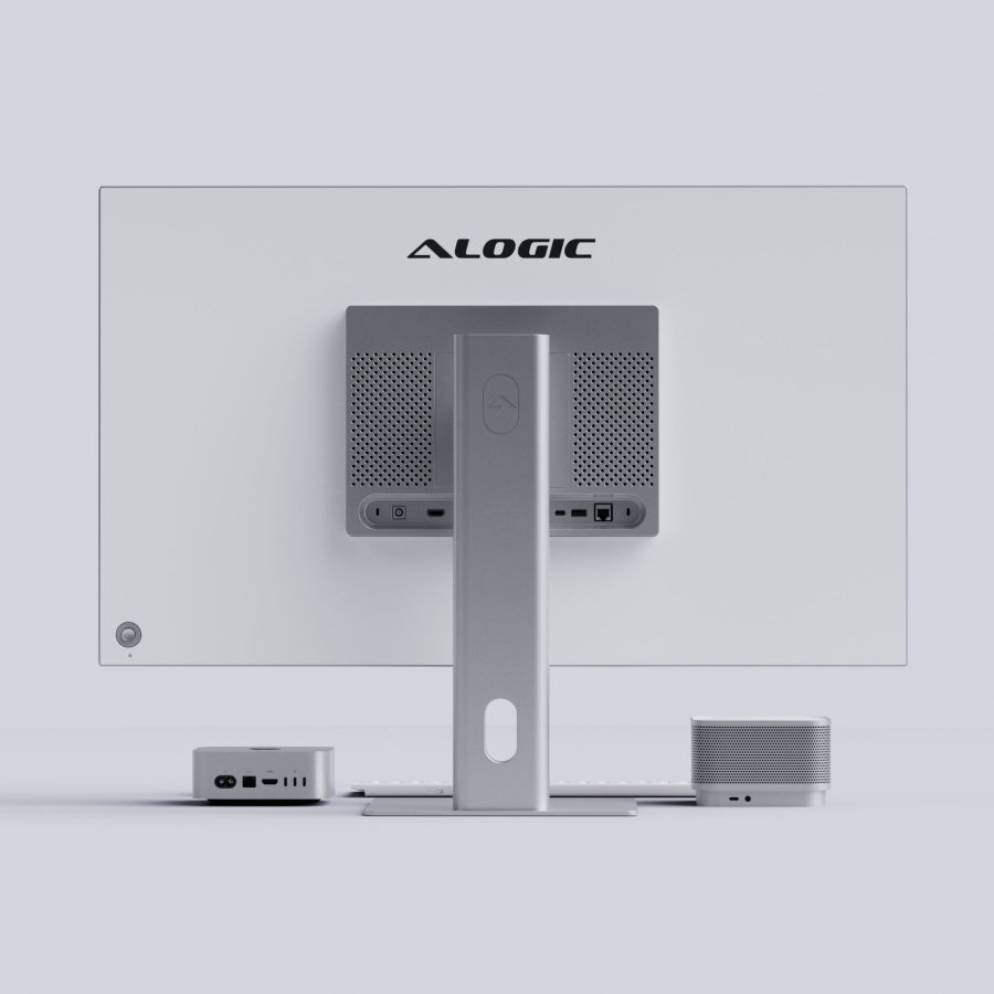 Alogic ASPEKT 32  UHD Gloss Docking Monitor Silver #2