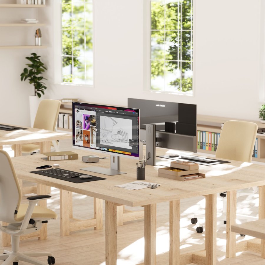 Alogic EDGE 40  LCD 5K Monitor with 90W PD Space Grey #5