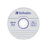 1x25 Verbatim BD-R Blu-Ray 25GB 6x Speed Datalife No-ID Cakebox #3