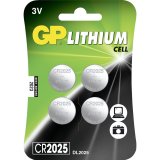 1x4 GP CR2025 3V Lithium Cell #1