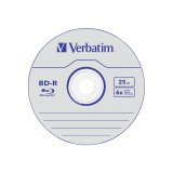 1x5 Verbatim BD-R Blu-Ray 25GB 6x Speed Datalife No-ID Jewel #3