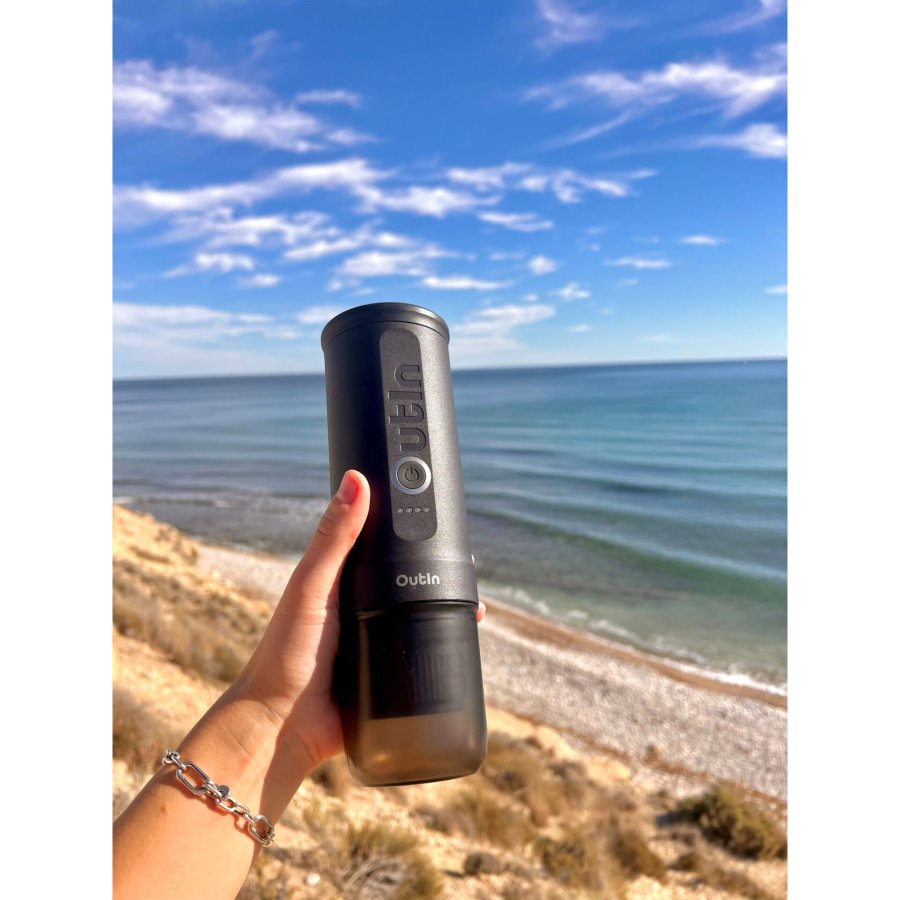 OutIn Nano Espressomaschine Space Grey Travel Kit #16
