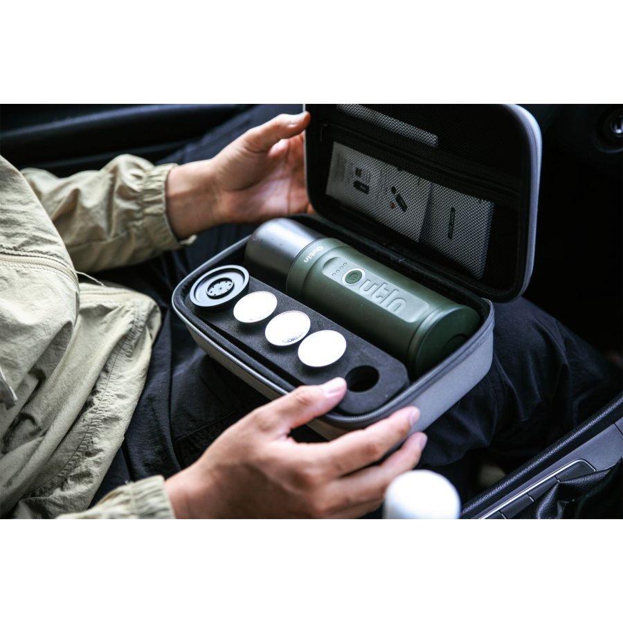 OutIn Nano Espressomaschine Grün Travel Kit #7