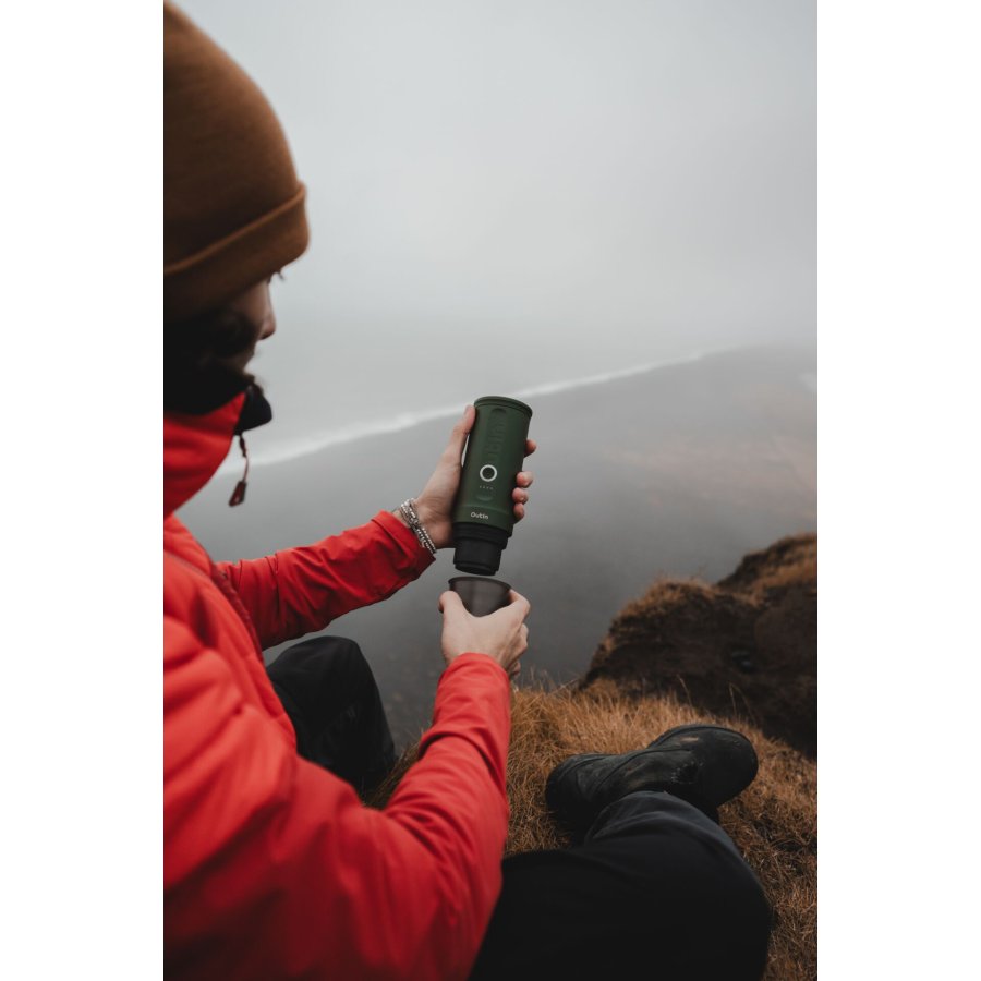 OutIn Nano Espressomaschine Grün Travel Kit #14