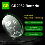 1x2 GP CR 2032 Lithium 3V Knopfzellen 3 Volt #4