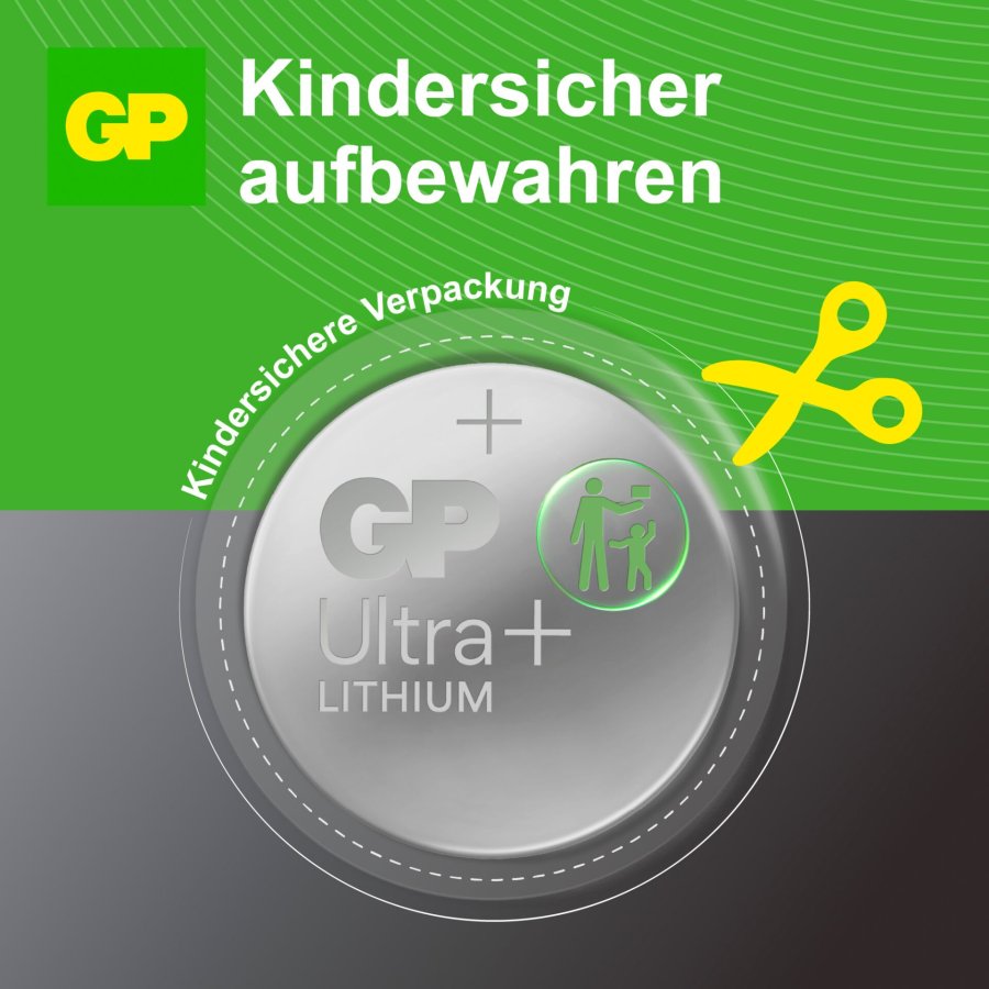 1x2 GP CR 2032 Lithium 3V Knopfzellen 3 Volt #10