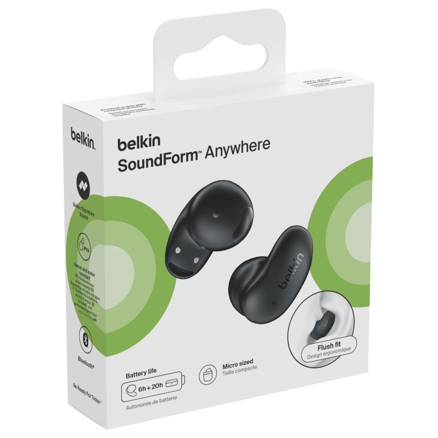 Belkin SoundForm Anywhere True Wireless In-Ear, sw. AUC014hqBK #9