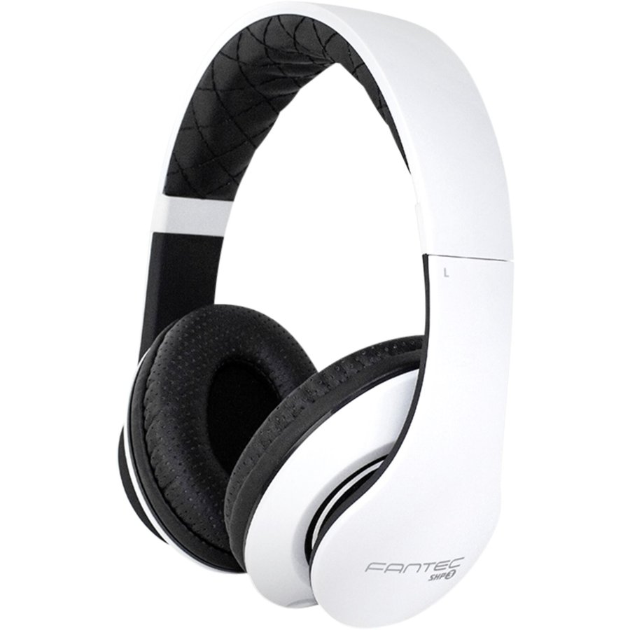 FANTEC SHP-3  white/black Stereo Headphone with Microphone A #1