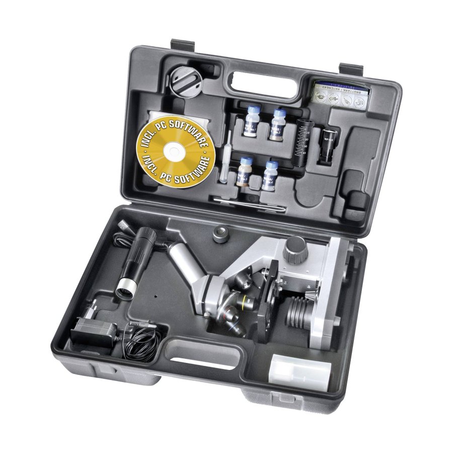 Bresser Biolux Microscope Set CEA 40x-1024x USB #2