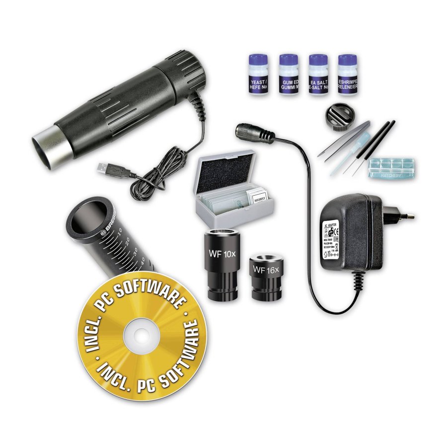 Bresser Biolux Microscope Set CEA 40x-1024x USB #3