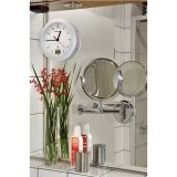 Bresser MyTime Bath white radio controlled Bathroom Clock #2