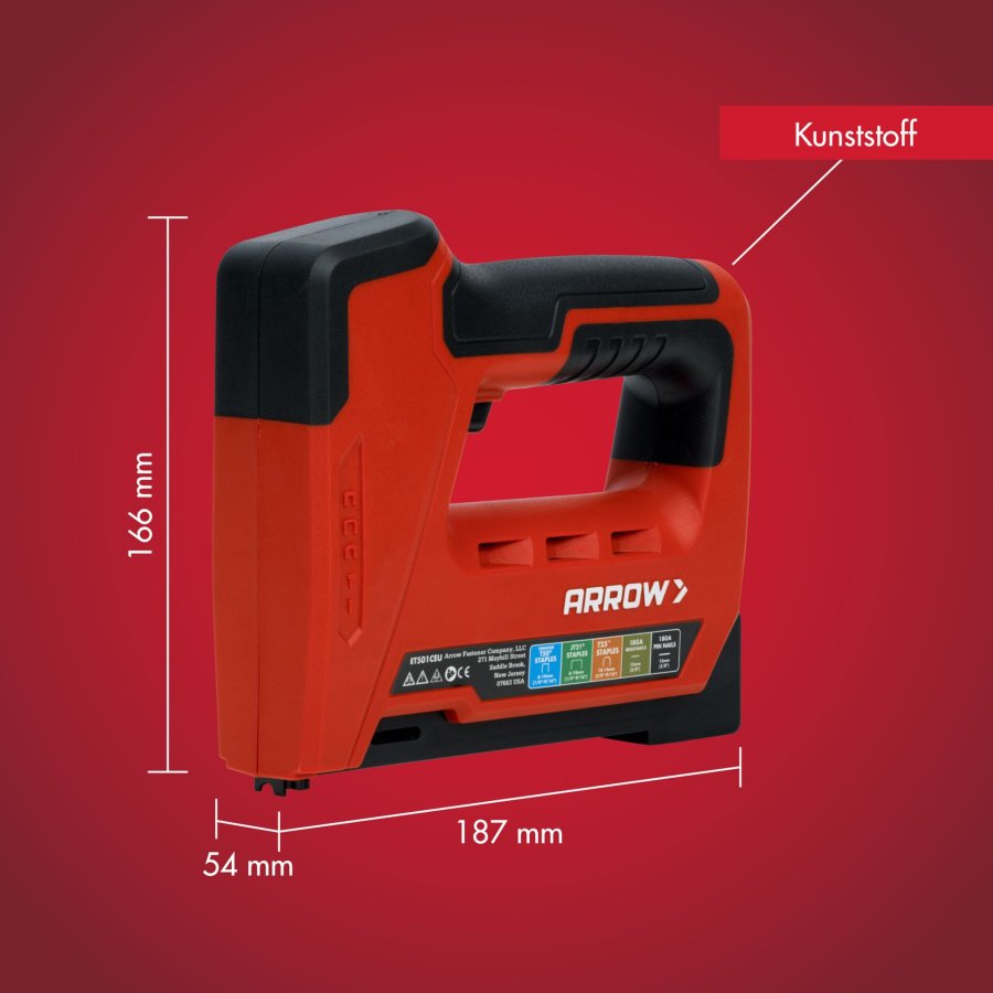 Arrow ET501C Cordless Electric Multi-Tacker #5