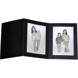 1x125 Daiber Passepartouts 13x18 endless,black deckle edged paper #1