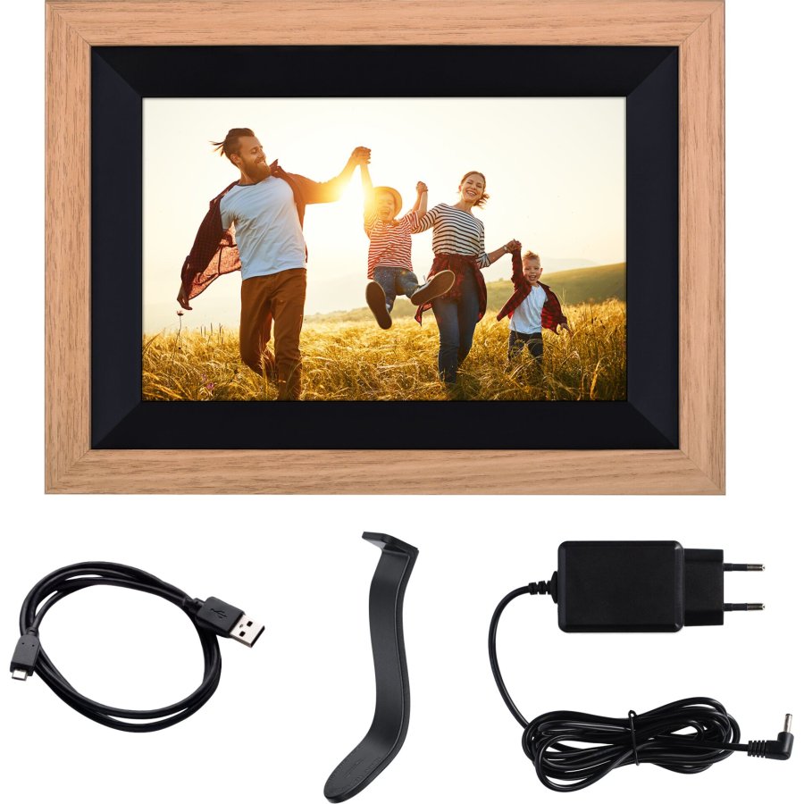 Rollei Smart Frame WiFi 105 holzoptik #3