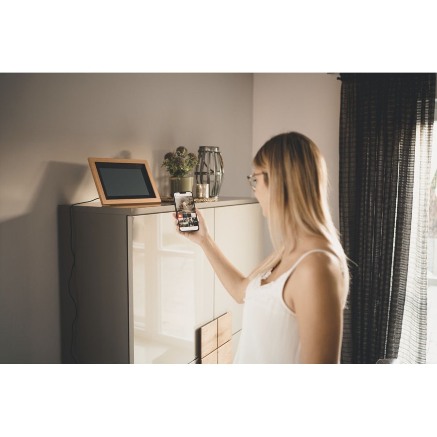 Rollei Smart Frame WiFi 105 holzoptik #37