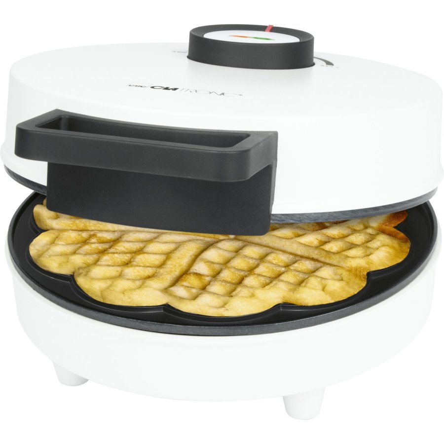 Clatronic WA 3832 weiß Herzchenwaffelautomat #3