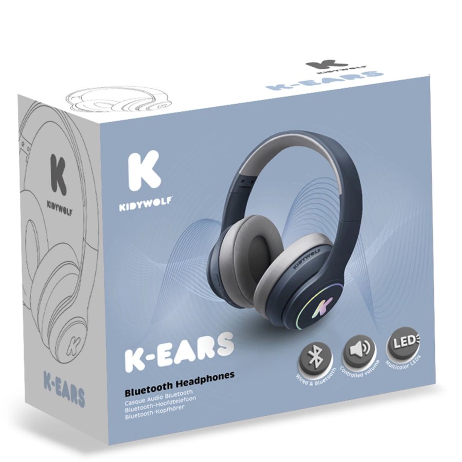 Kidywolf Headphones Bluetooth blue #2