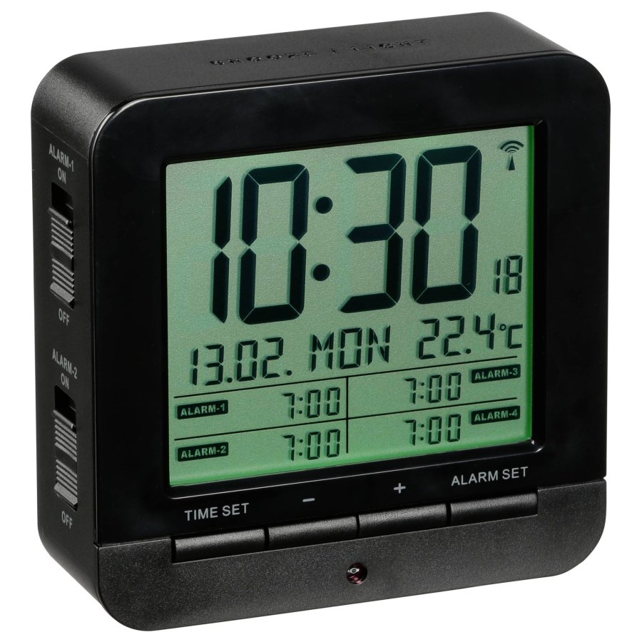 TFA 60.2536.01 Radio Controlled Alarm Clock #1