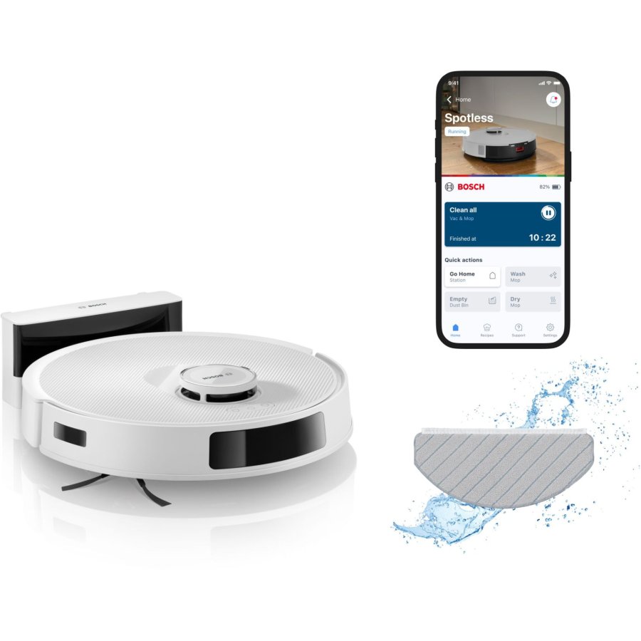 Bosch BCRC2W Saugroboter mit Wischfunktion #2