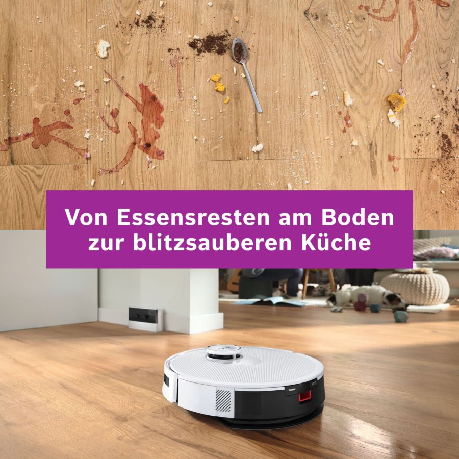 Bosch BCRC2W Saugroboter mit Wischfunktion #18