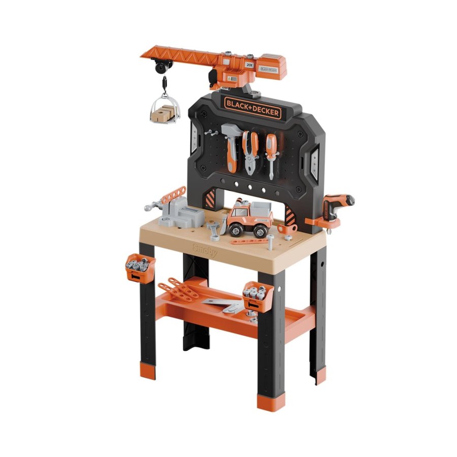 Smoby Black & Decker Workbench with Crane #1