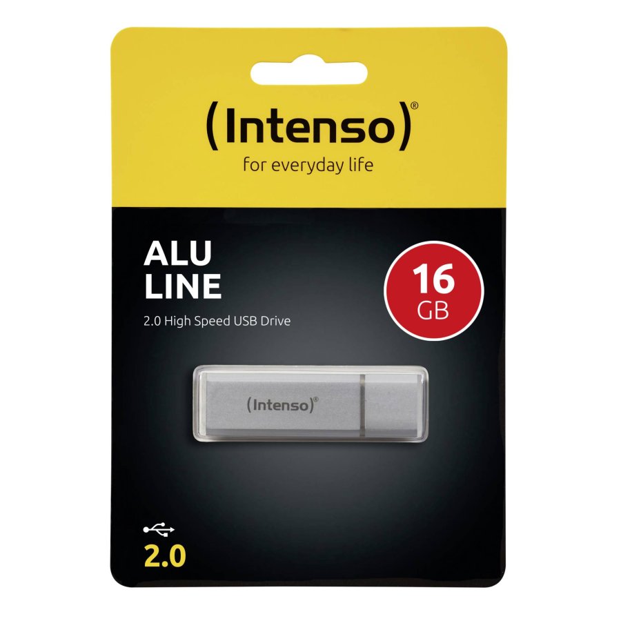 Intenso Alu Line silver 16GB USB Stick 2.0 #3