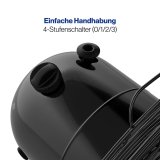 ProfiCare PC-VL 3063 M  30 cm Metal Tisch-Ventilator black #5