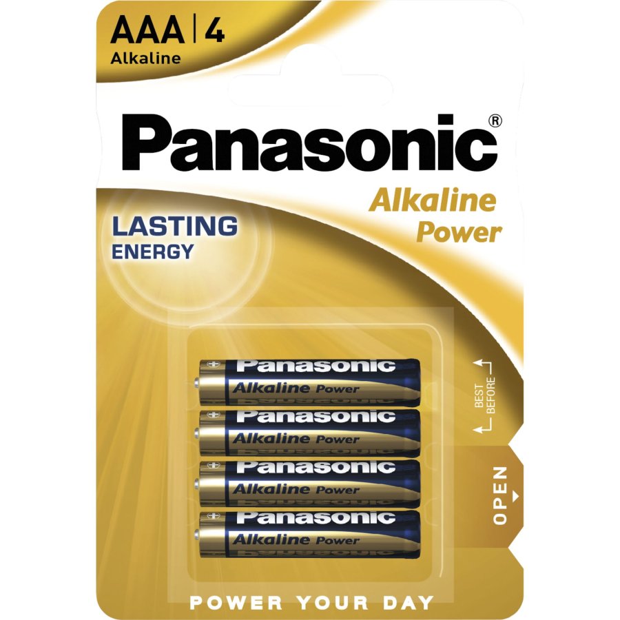 1x4 Panasonic Alkaline Power Micro AAA LR03 #1