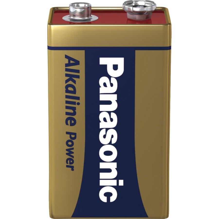 1 Panasonic Alkaline Power 9V block #2
