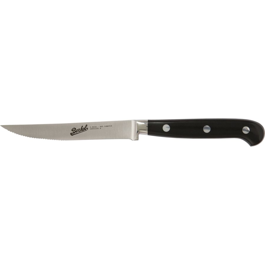 Berkel Adhoc Glossy Black Steak Set 6-pcs. serrated #6